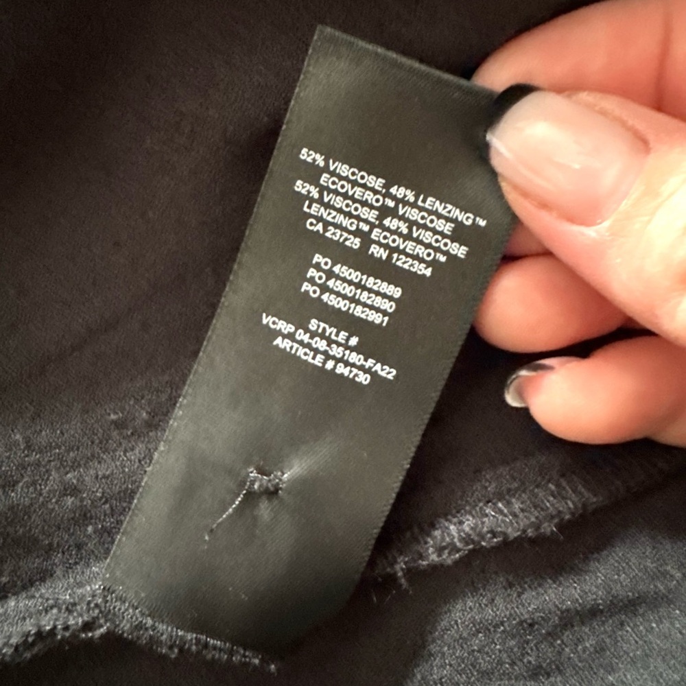 ARITZIA WILFRED Poppins Black Button Up Dress (S) - Picture 6 of 8